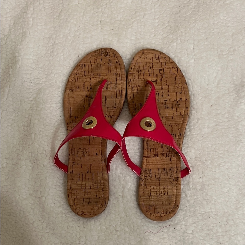 Cole Haan Women's Hot Pink Sandals Size 8